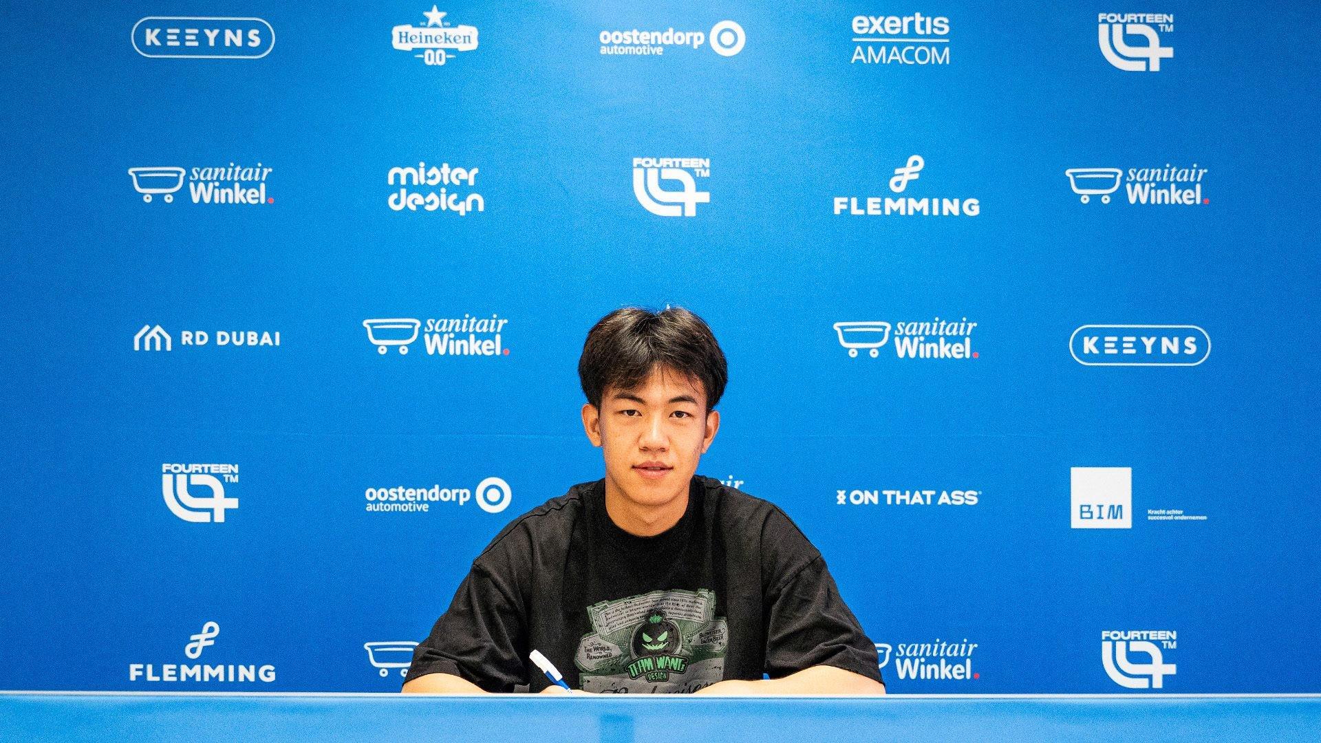 必赢体育-王博豪：本赛季我会继续留在荷兰；在欧洲踢球是我从小的梦想